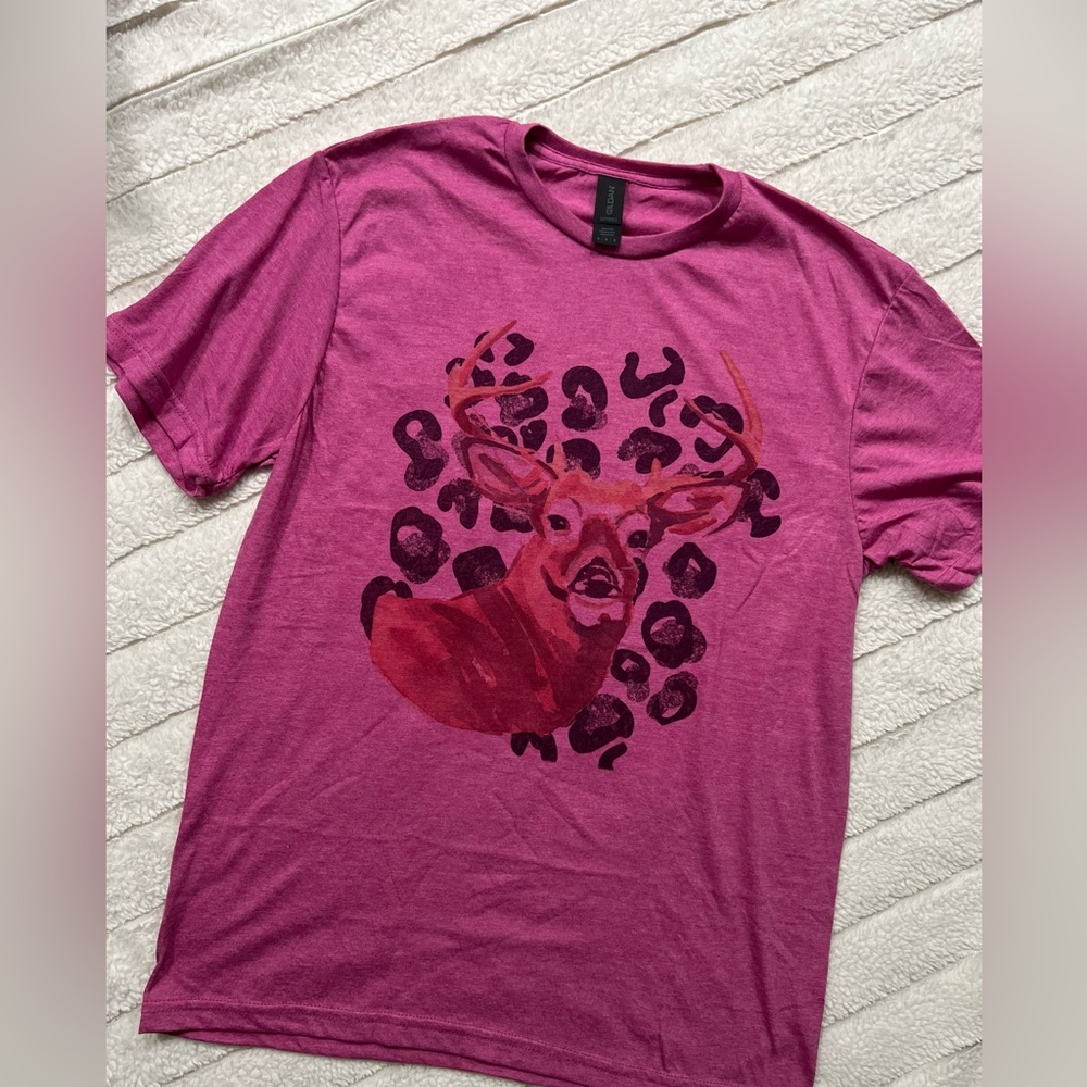 Gildan softstyle size M sublimation print